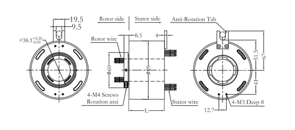 Power Slip Ring