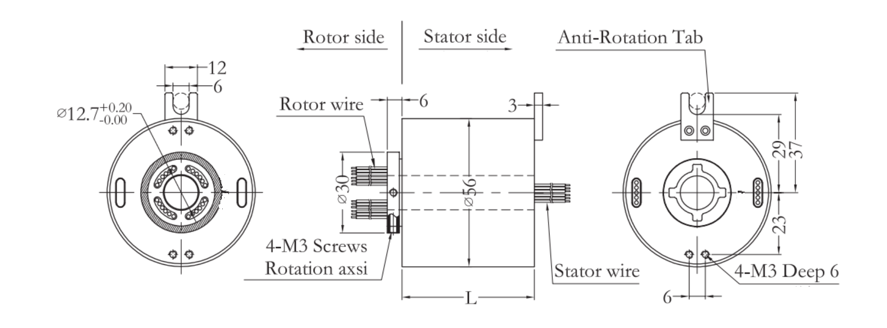 Inductive Slip Ring